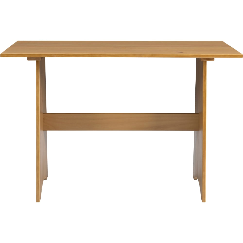 Linon Payson Dining Table, 28-7/8inH x 44-1/5inW x 27-1/2inD, Honey