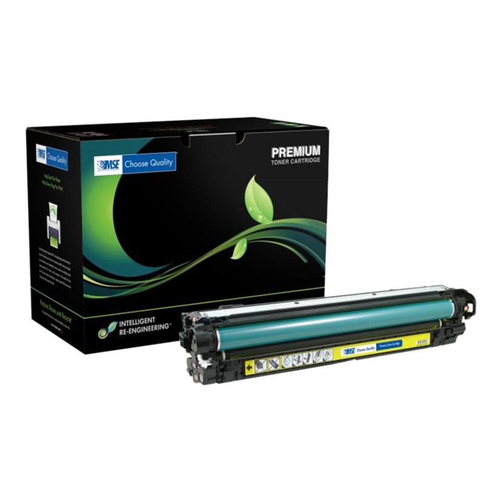 MSE Premium - Yellow - compatible - toner cartridge (alternative for: HP 650A, HP CE272A) - for HP Color LaserJet Enterprise CP5520, CP5525, M750