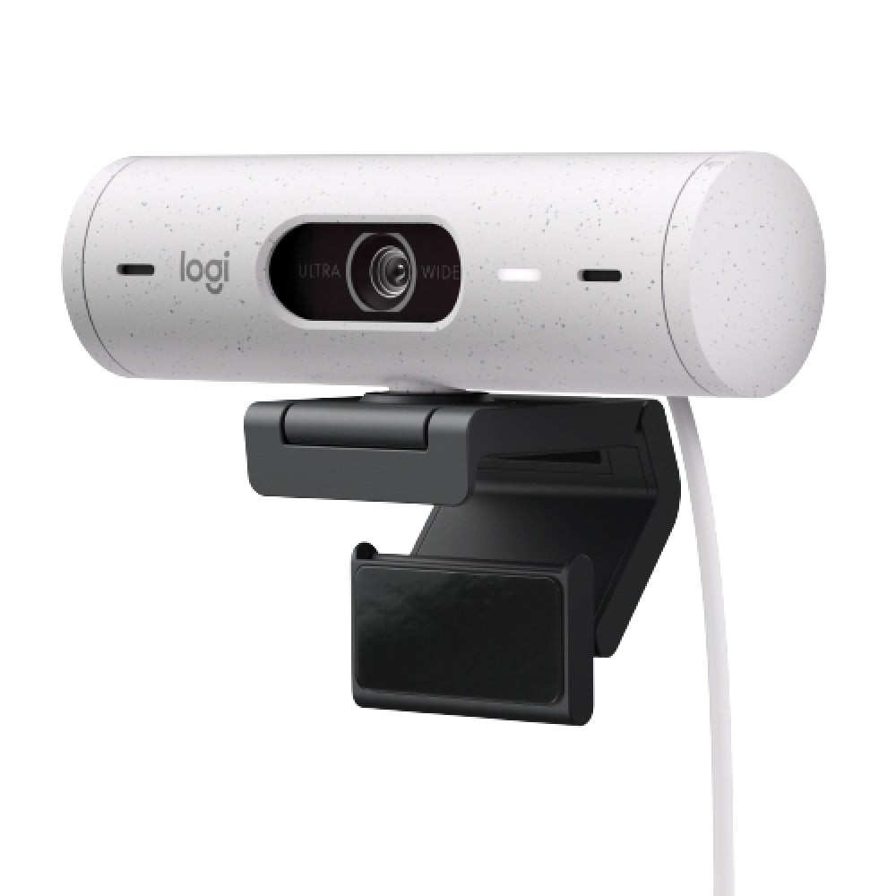 Logitech BRIO 500 Webcam, Off White