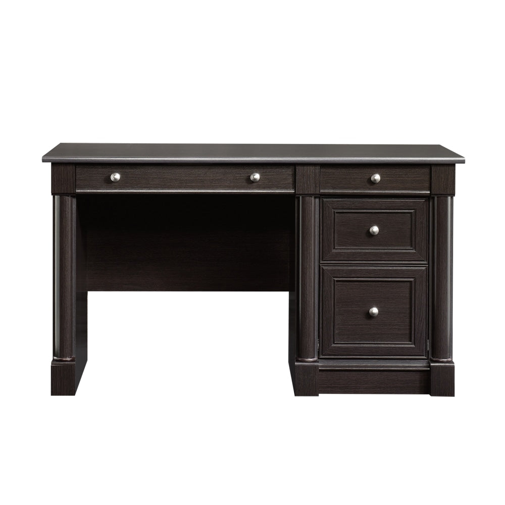 Sauder Palladia 54inW Computer Desk, Wind Oak