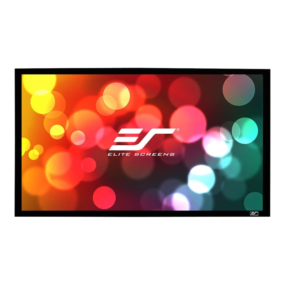 Elite SableFrame ER103H1-WIDE - Projection screen - wall mountable - 103in (103.1 in) - 2.35:1 - CineGrey - black