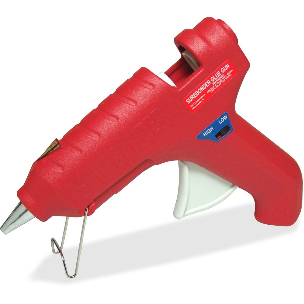 FPC 40W Dual-temp Glue Gun - 380 deg.F (193.3 deg.C) - Red