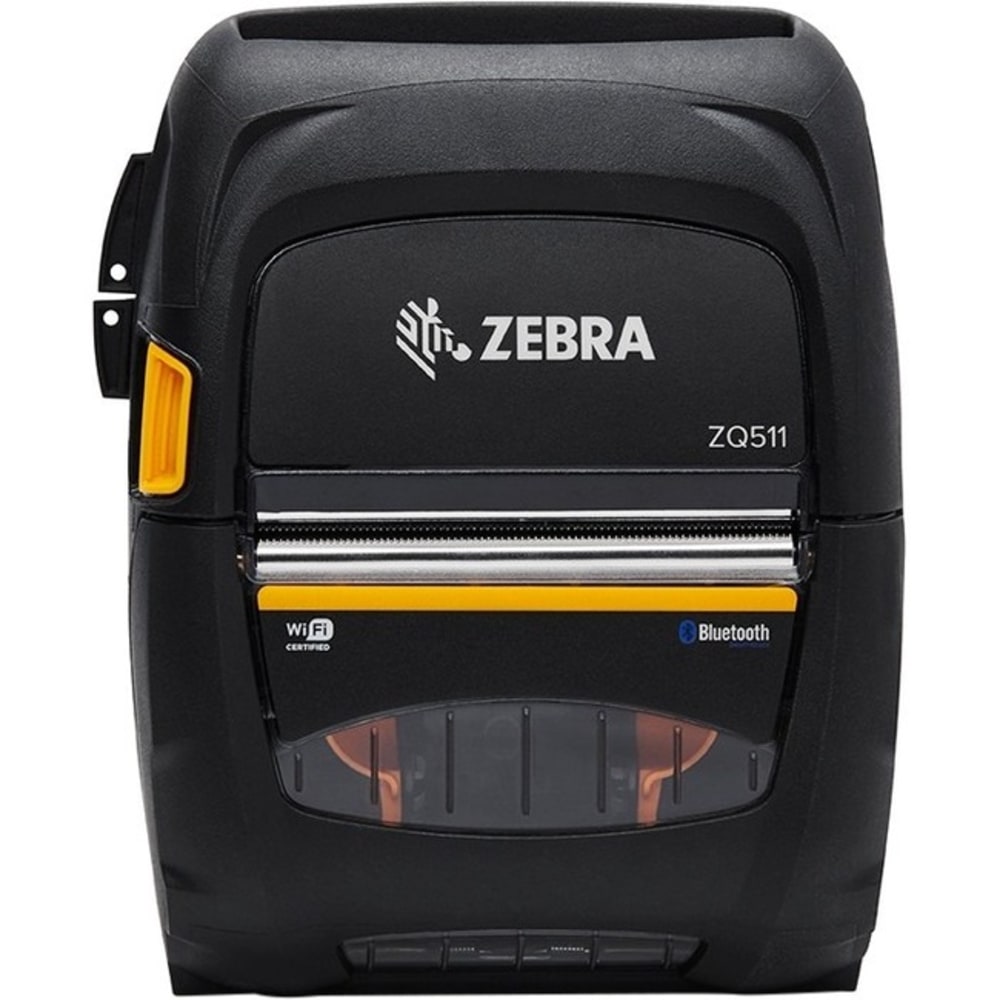 Zebra ZQ511 Mobile Direct Thermal Printer - Monochrome - Label/Receipt Print - Bluetooth - 39in Print Length - 2.83in Print Width - 5 in/s Mono - 203 dpi - 3.15in Label Width