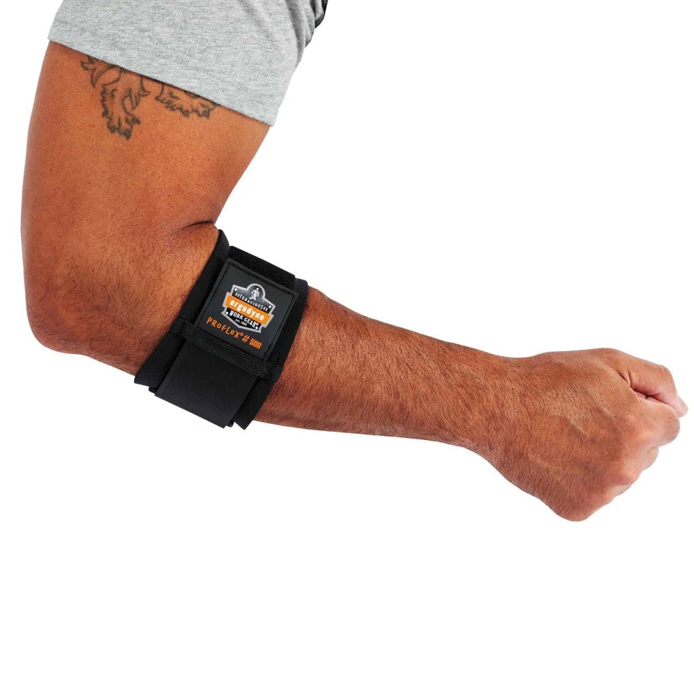 Ergodyne ProFlex Support, 500 Elbow, Small, Black