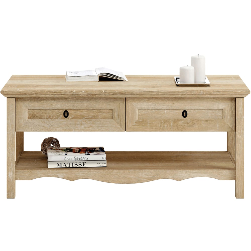 Sauder Adaline Cafe Lift Top Coffee Table, 18-15/16inH x 43-1/8inW x 19-5/8inD, Orchard Oak