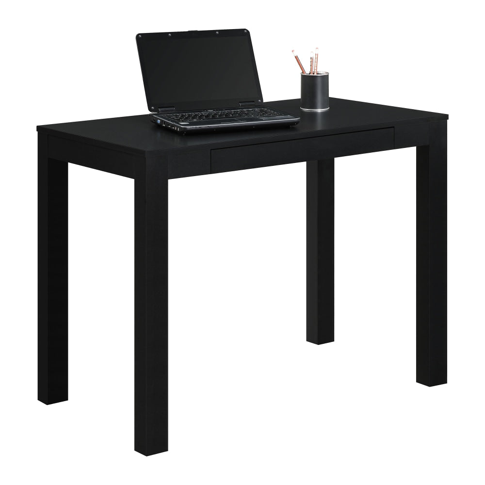 Ameriwood Home Parsons 39inW Writing Desk, Black