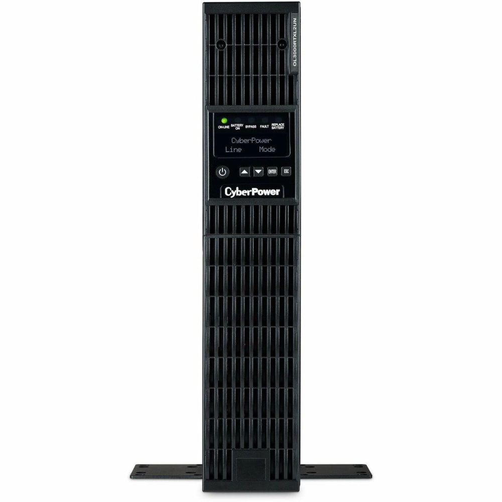 CyberPower OL3000RTXL2UN Smart App Online UPS Systems - 3000VA/2700W, 100 - 125 VAC, NEMA L5-30P, 2U, Rack / Tower, Sine Wave, 7 Outlets, LCD, PowerPanel Business, $400000 CEG, 3YR Warranty