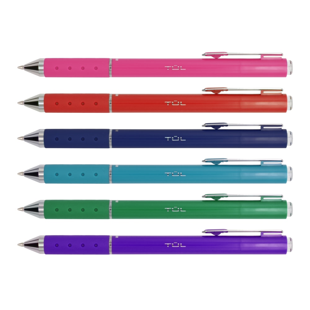 TUL GL Series Retractable Gel Pen, Limited Edition, Medium Point, 0.7 mm, Assorted Barrel Color, Assorted Candy Ink