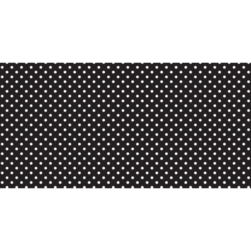 Pacon Fadeless Bulletin Board Art Paper, Classic Dots-Black & White, 48in x 50ft