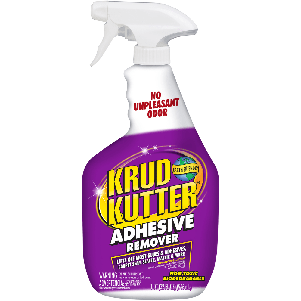 Krud Kutter Pro Adhesive Remover Spray, 32 Oz, Pack Of 4 Bottles