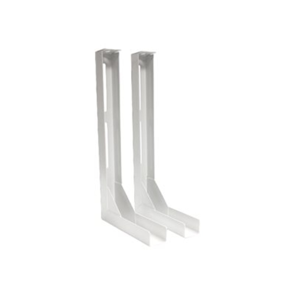 Elite ZVMAXLB12-W - Mounting component (angle brackets) - for projection screen - white (pack of 2)