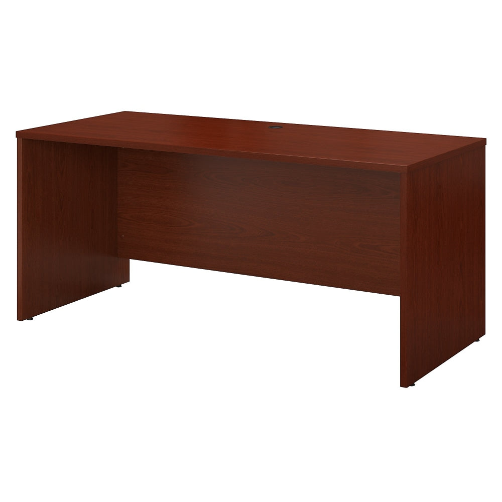 Bush Business Furniture Components 60inW Credenza Computer Desk, Mahogany, Standard Delivery