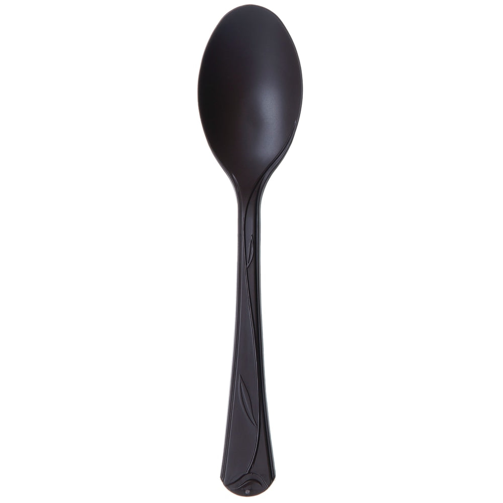 Eco-Products Vine Cutlery Spoons, 7in, Black, Pack Of 500 Spoons