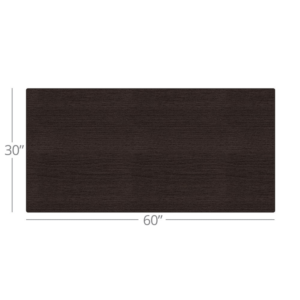 WorkPro Flex Collection Rectangle Table Top, Espresso