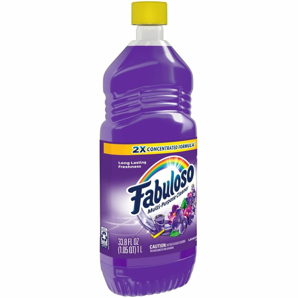 Fabuloso All-Purpose Cleaner - 33.8 fl oz (1.1 quart) - Lavender Scent - 12 / Carton - Lavender