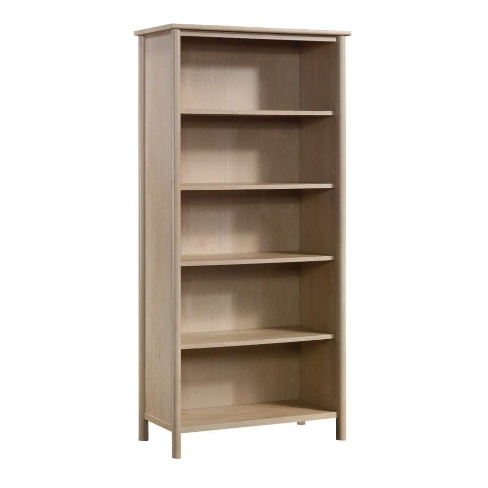 Sauder Whitaker Point 66inH 5-Shelf Bookcase, Natural Maple