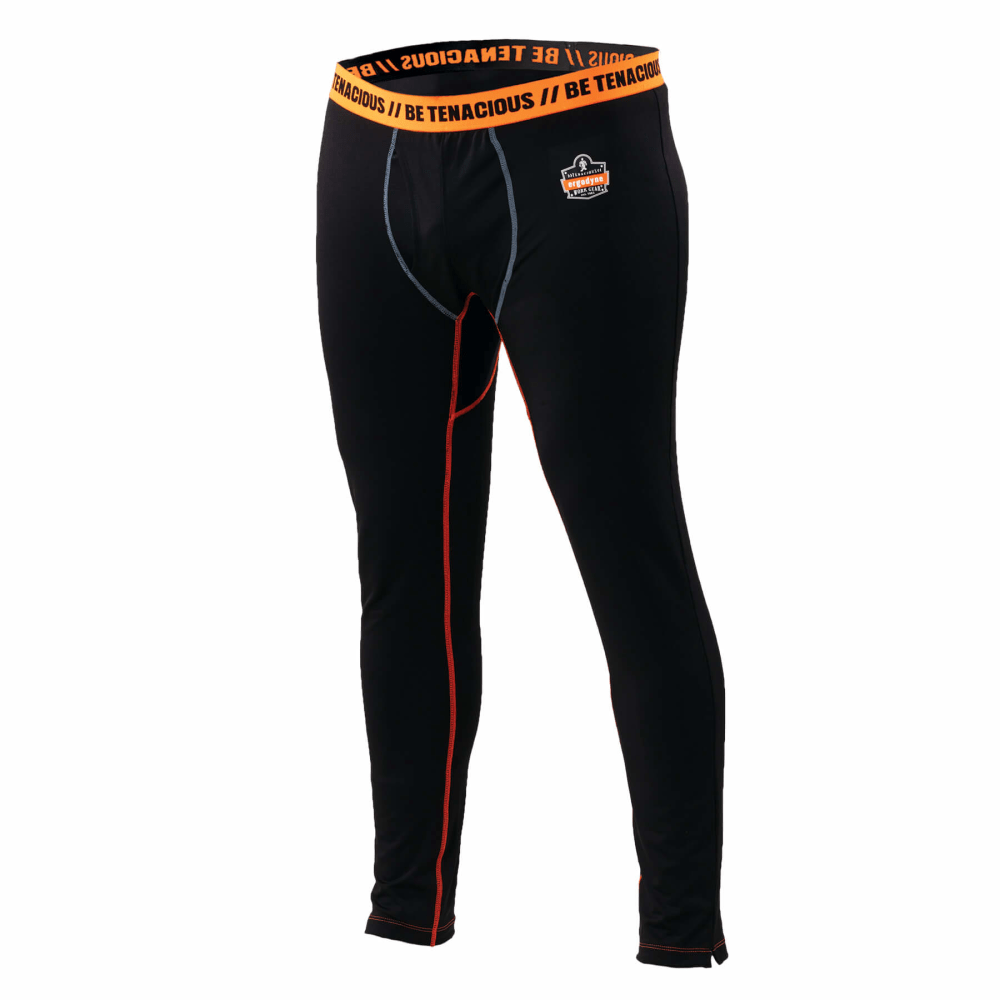 Ergodyne N-Ferno 6480 Base Layer Thermal Bottoms, X-Large, Black