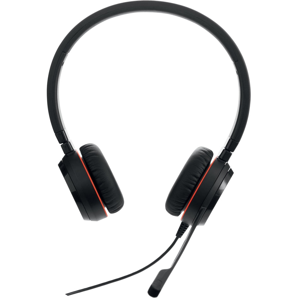 Jabra Evolve 20SE UC Stereo - Stereo - USB - Wired - 32 Ohm - 150 Hz - 7 kHz - Over-the-head - Binaural - Supra-aural - 3.12 ft Cable - Noise Canceling