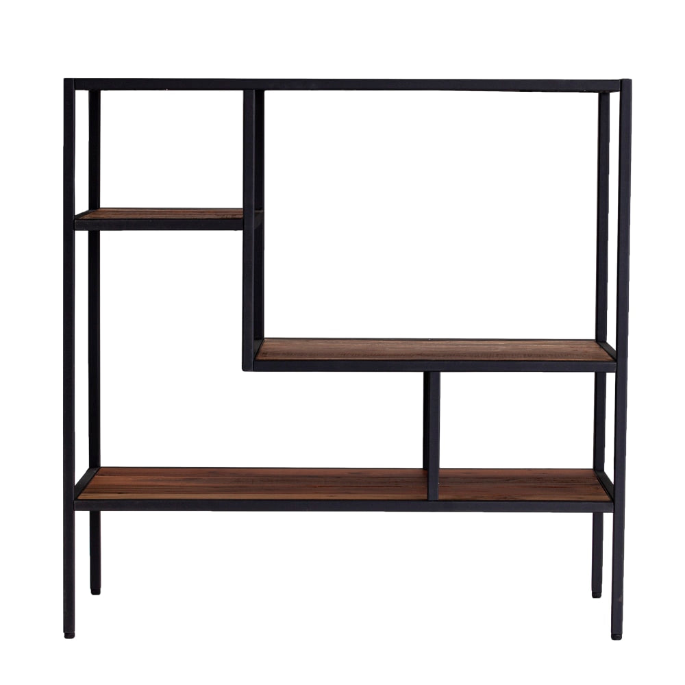 SEI Mathry 32inH Reclaimed Wood Bookcase, Brown