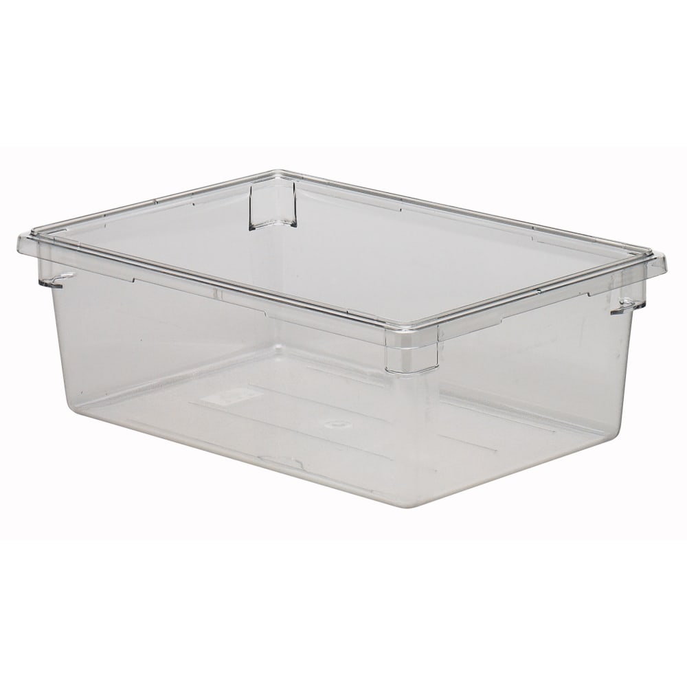 Cambro Camwear 9inD Food Storage Boxes, 18in x 26in, Clear, Set Of 4 Boxes