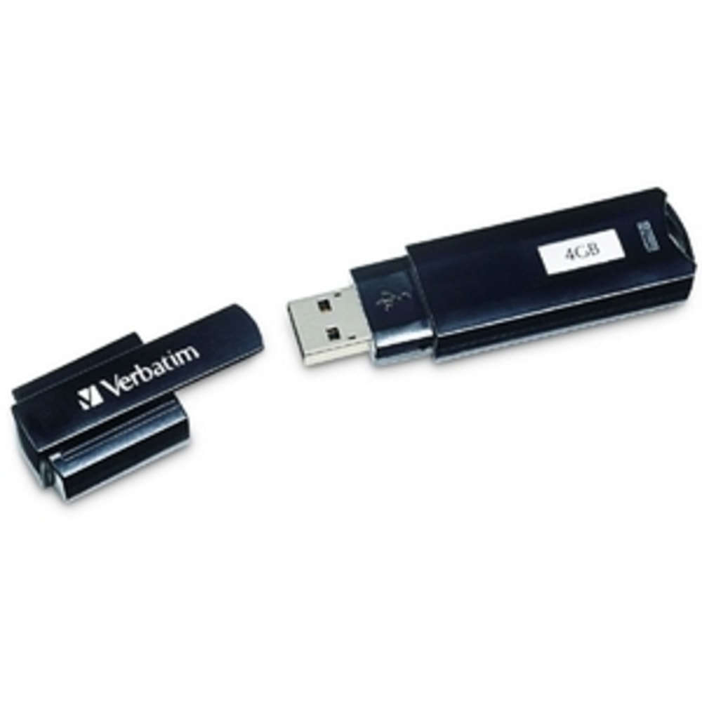 Verbatim Store "n Go Corporate Secure USB Drive - USB flash drive - 4 GB - USB 2.0 - black