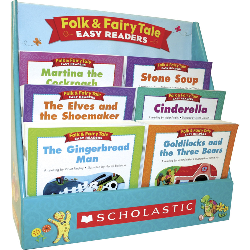 Scholastic Folk And Fairy Tale Easy Readers, 16 Books