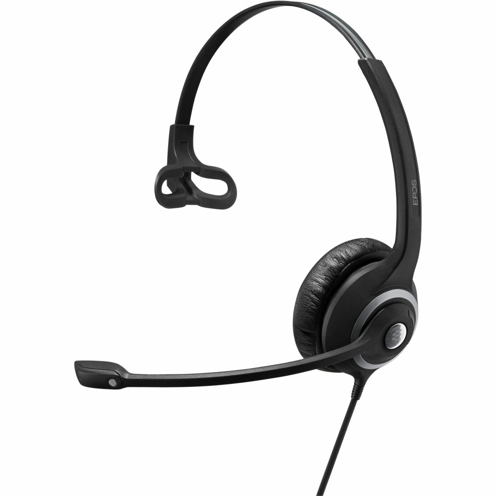 EPOS IMPACT SC 230 Headset - Mono - Easy Disconnect - Wired - On-ear - Monaural - Noise Cancelling, Electret, Uni-directional, Condenser Microphone - Black