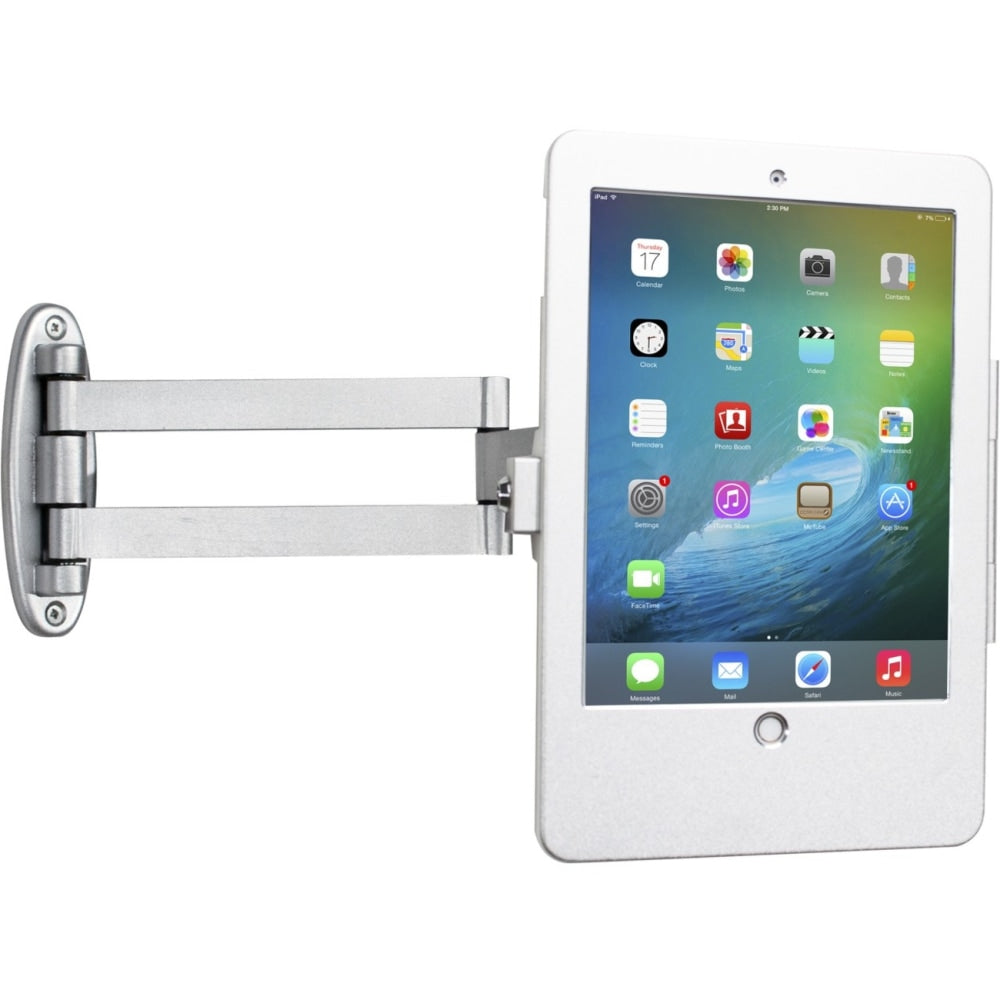 CTA Digital Articulating Wall Mounting Security Enclosure for iPad Air (Gen. 1-2), iPad Pro 9.7, iPad (Gen. 5-6) - 9.7in Screen Support