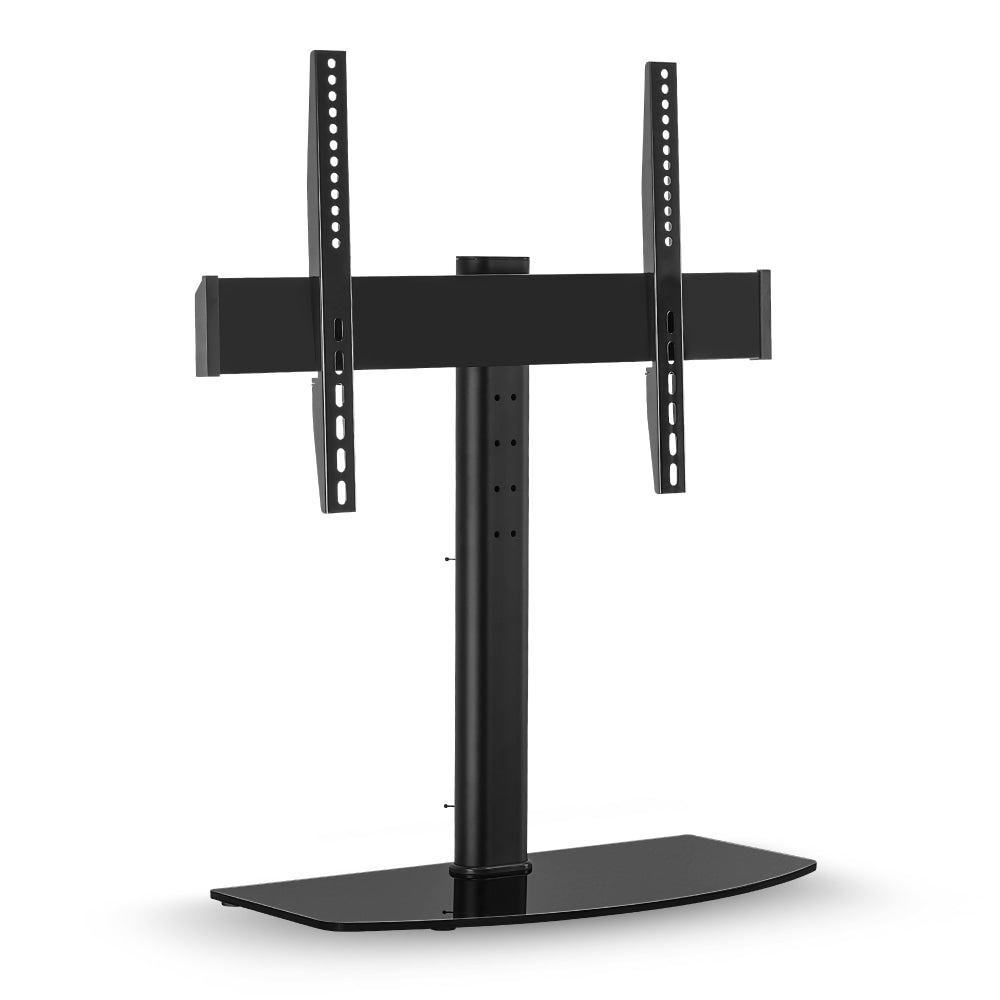 Mount-It! MI-843 Tabletop TV Mount Stand For 32 - 60in TVs, 19-3/4inH x 24inW x 11inD, Black