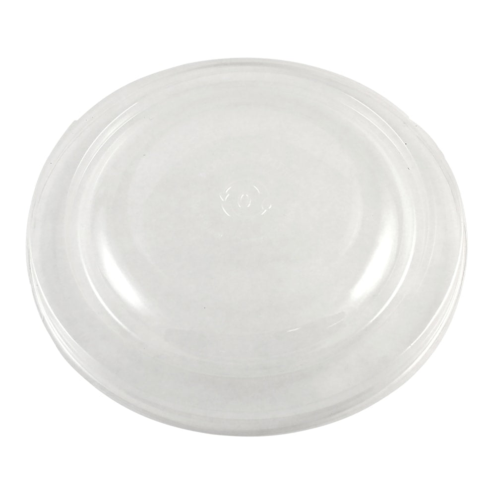 World Centric Fiber Container Lids, Bowl, 7-1/2in, Clear, Carton Of 300 Lids