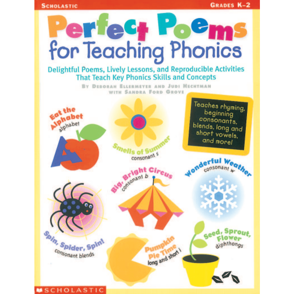 Scholastic Perfect Poems For Teaching Phonics