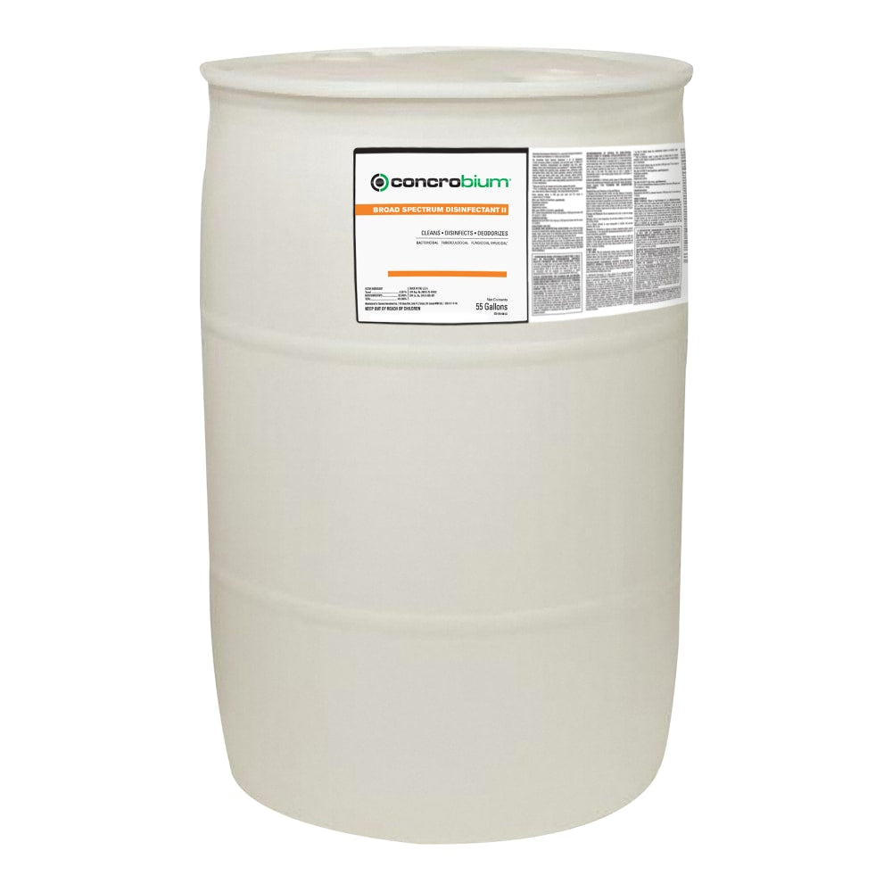 Concrobium Broad Spectrum Disinfectant Cleaner Pro, 55 Gallon, White