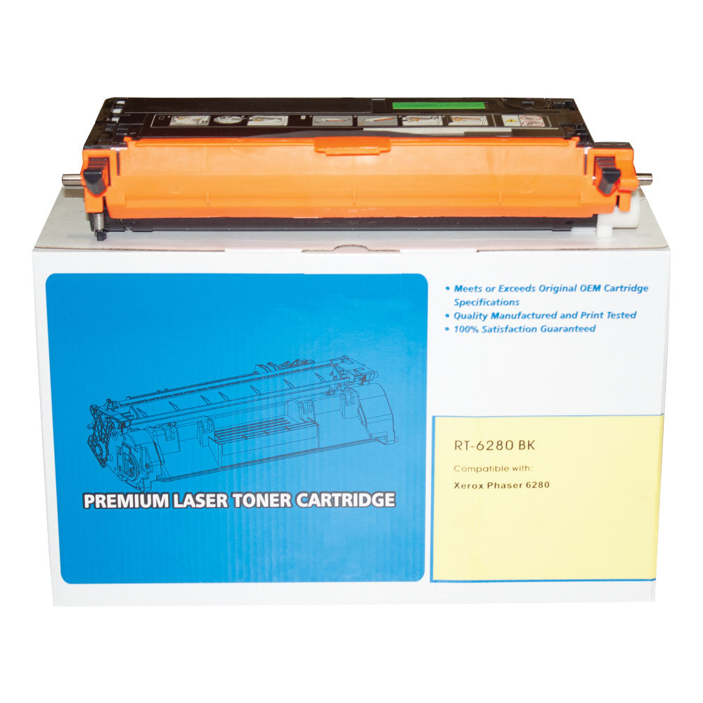 Reliance Remanufactured Black Toner Cartridge Replacement For Xerox 106R01395