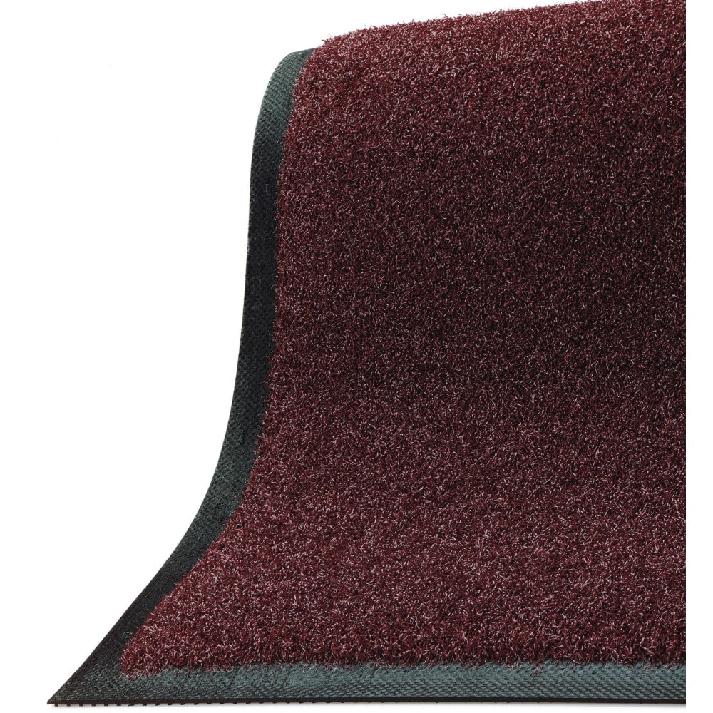 M+A Matting Brush Hog Floor Mat, 6ft x 16ft, Burgundy