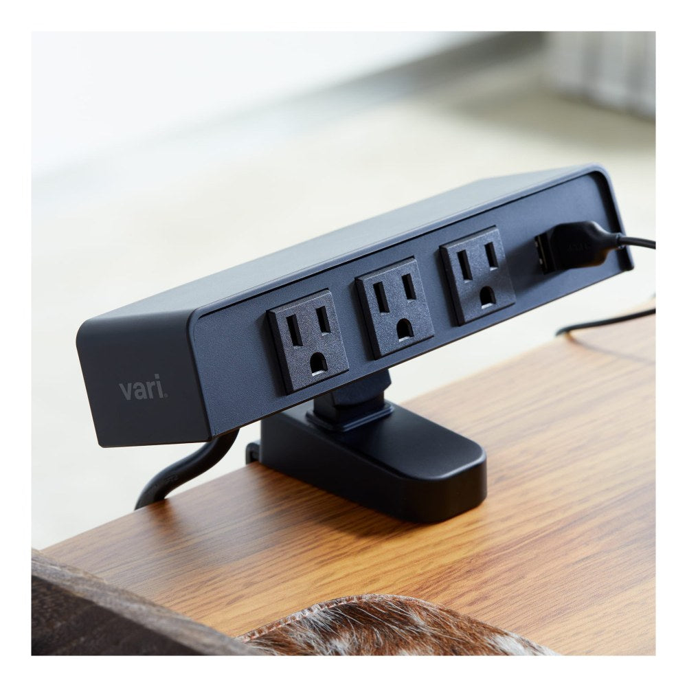 Vari PowerHub Surge Protector, Black