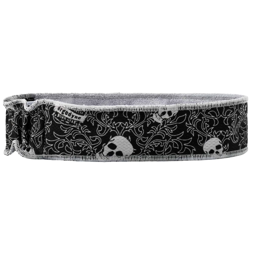 Ergodyne Chill-Its 6605 High-Performance Headbands, Skulls, Pack Of 6 Headbands