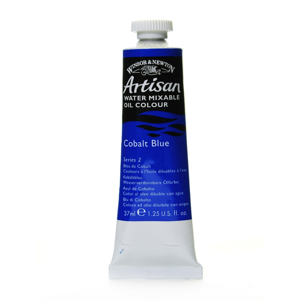 Winsor & Newton Artisan Water Mixable Oil Colors, 37 mL, Cobalt Blue, 178, Pack Of 2