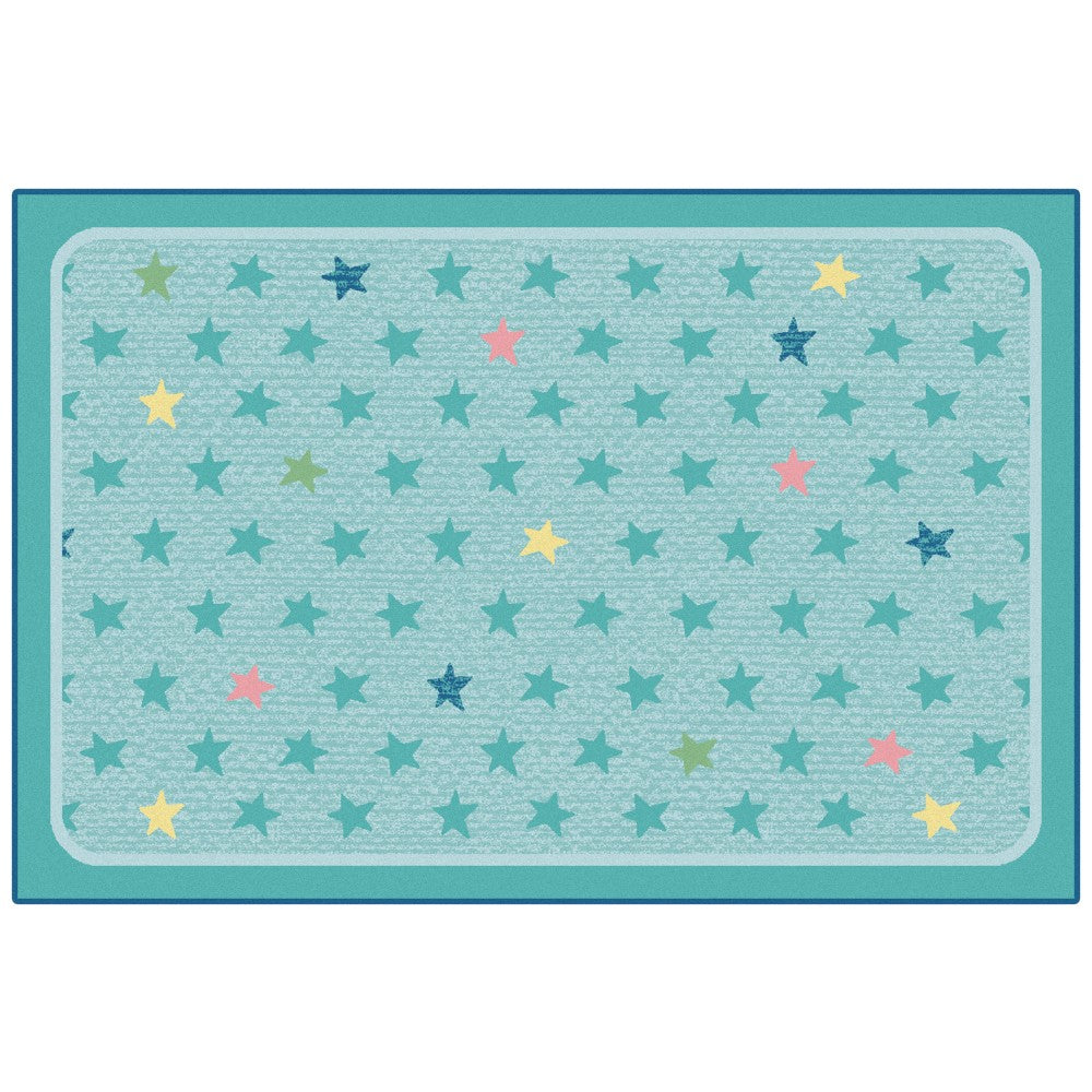 Carpets for Kids KID$Value Rugs Super Stars Decorative Rug, 4ft x 6ft, Multicolor