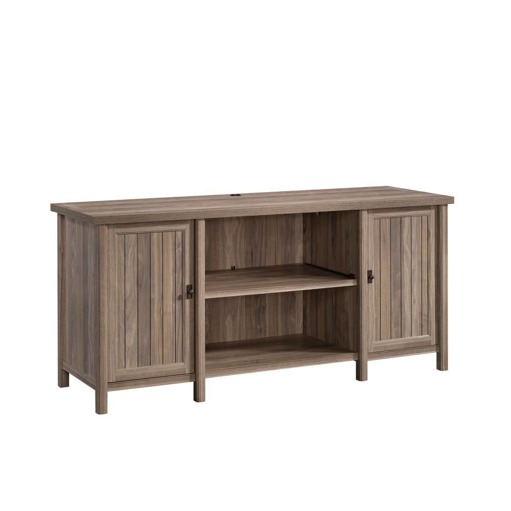 Sauder Costa 65inW Office Credenza, Washed Walnut