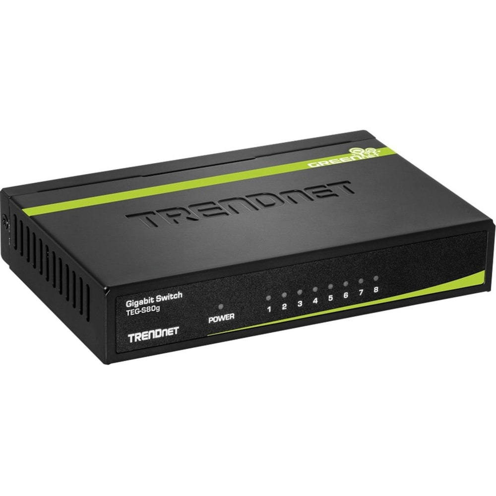 TRENDnet 8-Port Gigabit GREENnet Switch