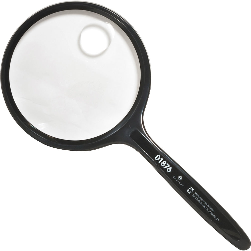 Sparco Handheld Magnifier, 3 1/2in Diameter