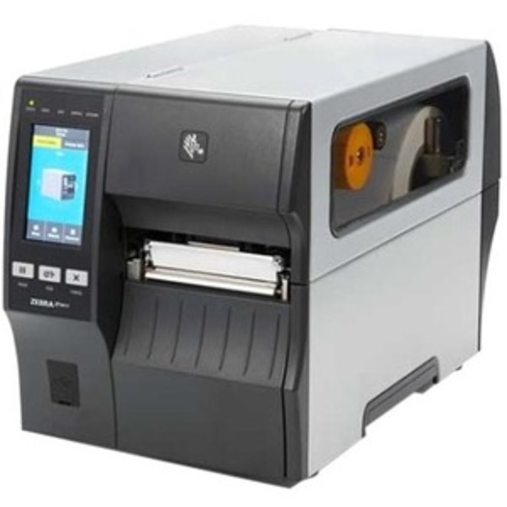 Zebra ZT411 Direct Thermal/Thermal Transfer Printer - Desktop - Label Print with EZPL - 13.08 ft Print Length - 4.09in Print Width - 14.02 in/s Mono - 203 dpi - 39in Label Length - For PC