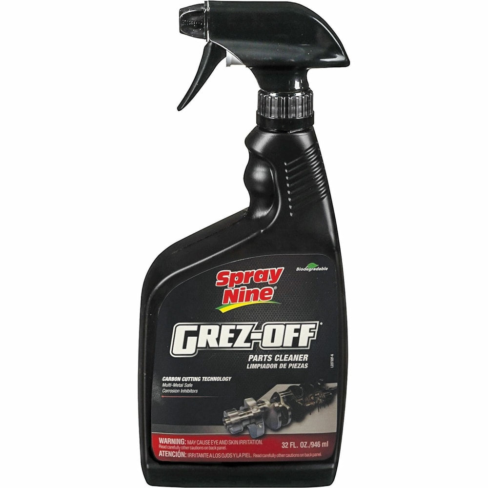 Spray Nine Grez-Off Heavy-Duty Degreaser, 32 Oz Bottle, Case Of 12