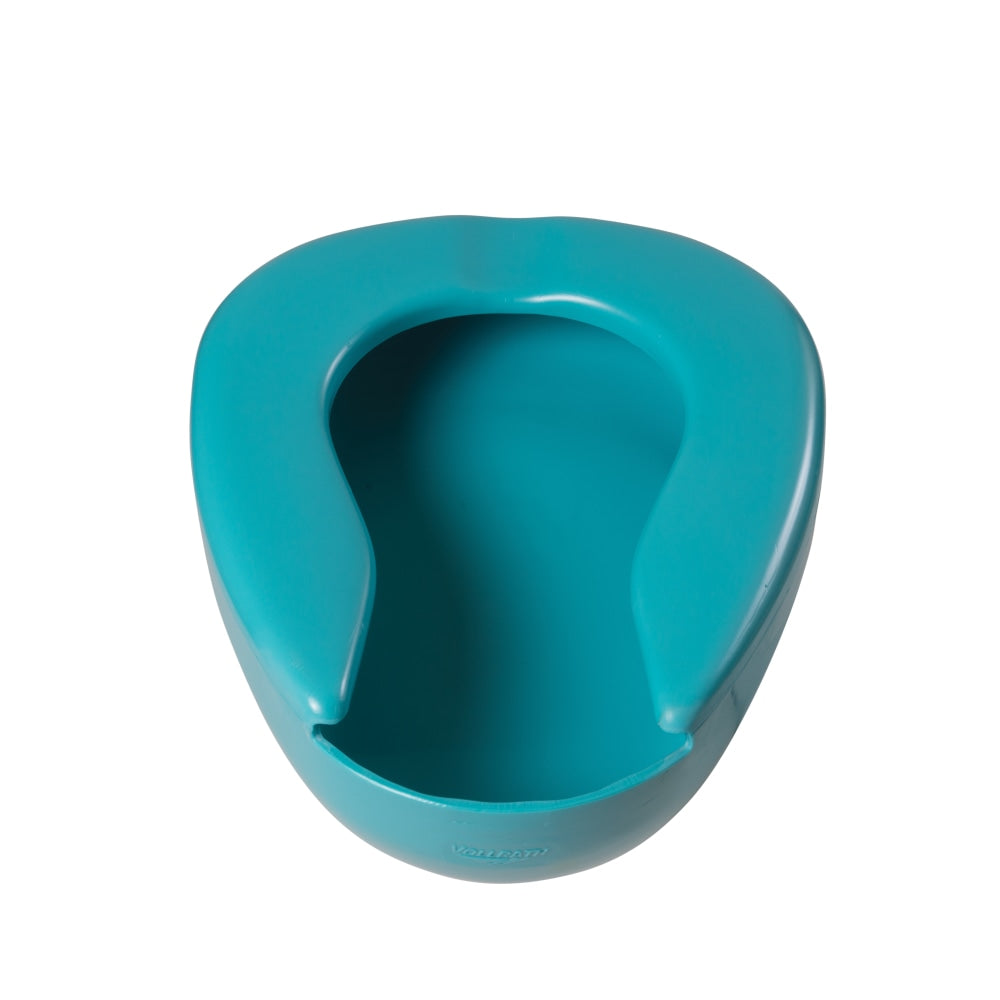 DMI Deluxe Smooth Contoured Bedpan, 7 Qt, Teal