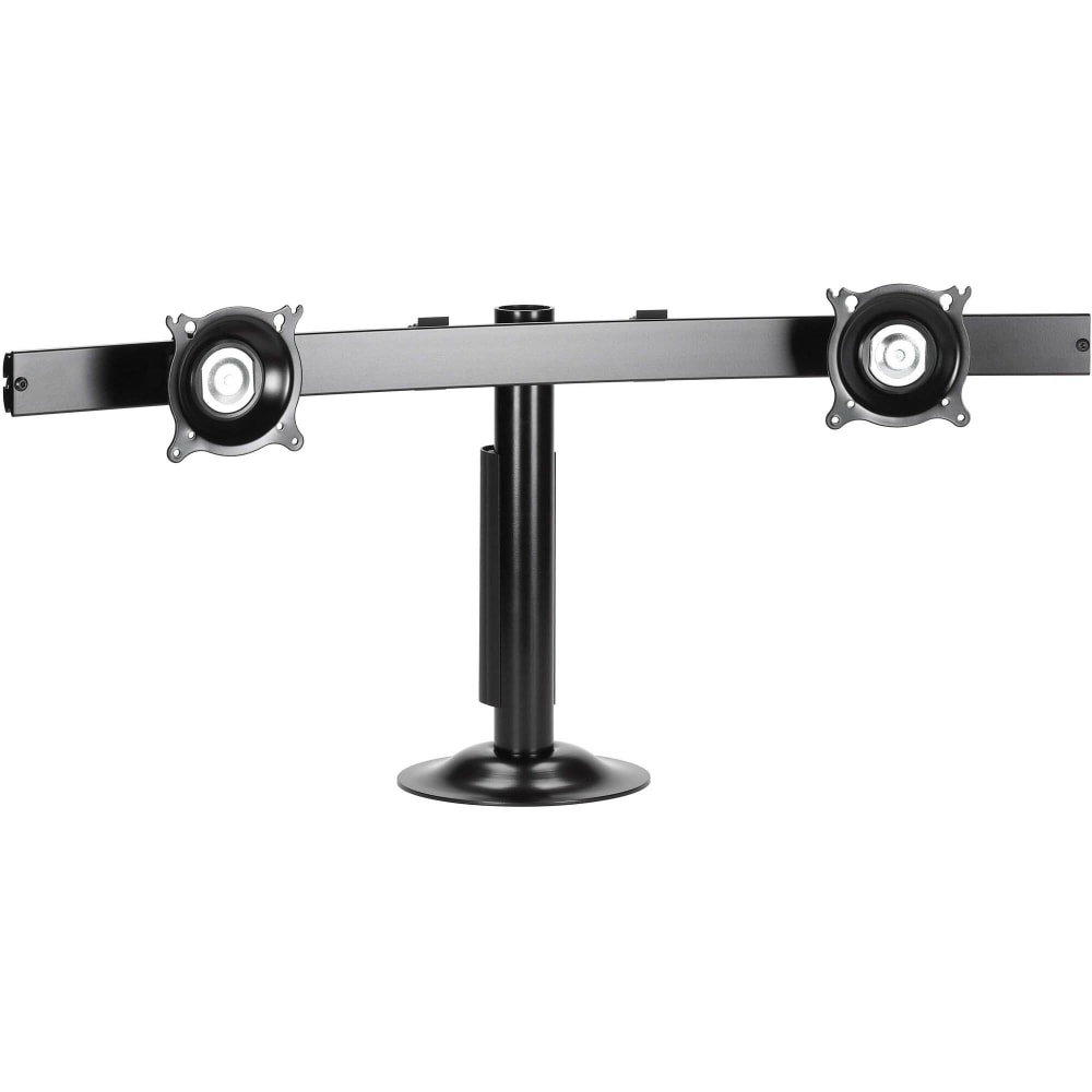 Chief Widescreen Horizontal Dual Monitor Mount - For Displays 10-30in - Black - Up to 70lb - Up to 30in Monitor - Black