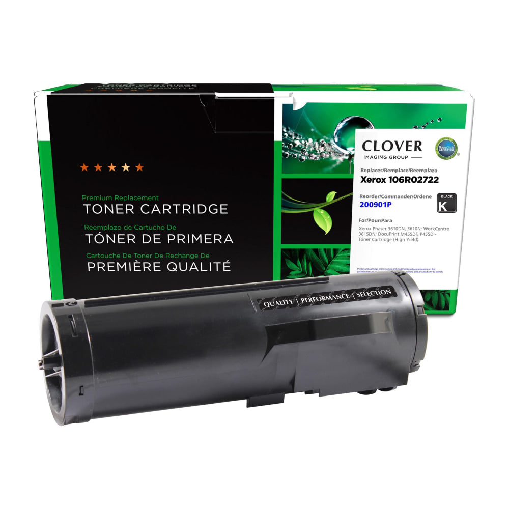 Office Depot Remanufactured Black High Yield Toner Cartridge Replacement For Xerox 3610, OD3610