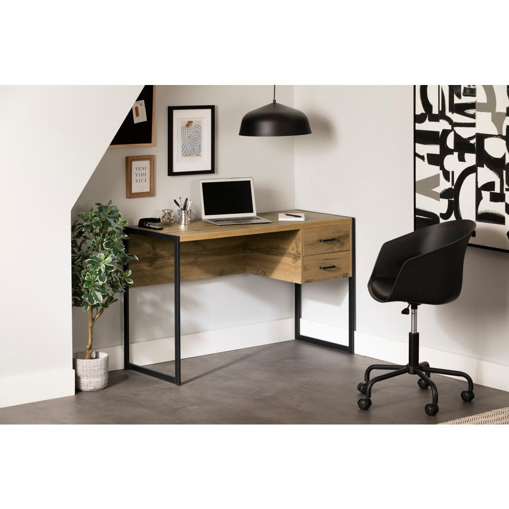 South Shore Mezzy 48inW Computer Desk, Nordik Oak