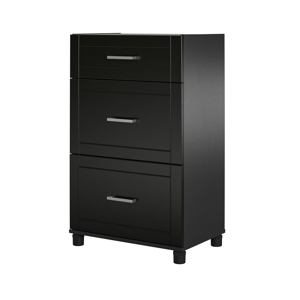 Ameriwood Home Callahan Base Cabinet, 39-1/4inH x 23-1/2inW x 15-7/16inD, Black