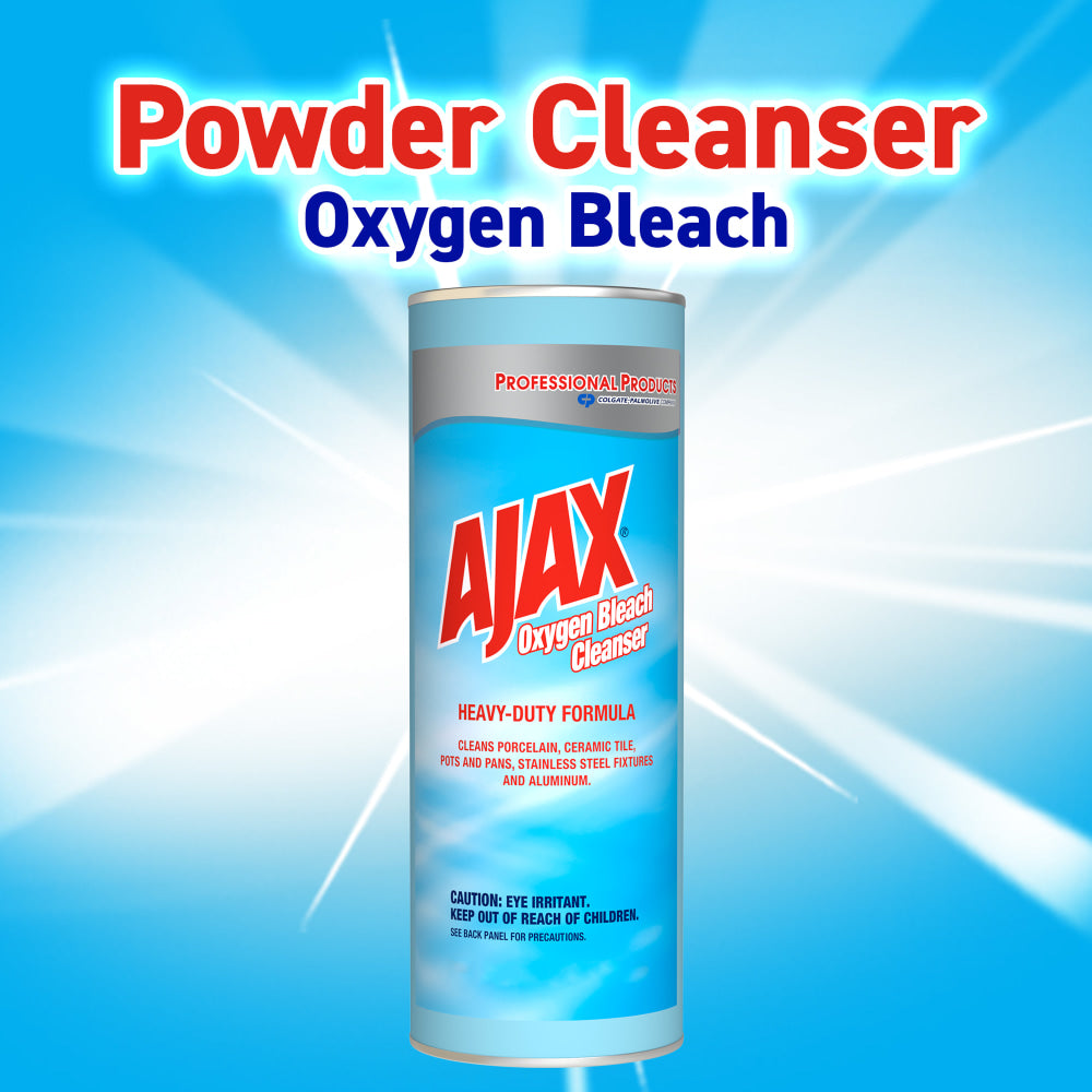 Ajax Oxygen Bleach Powder Cleanser, 21 Oz Bottle