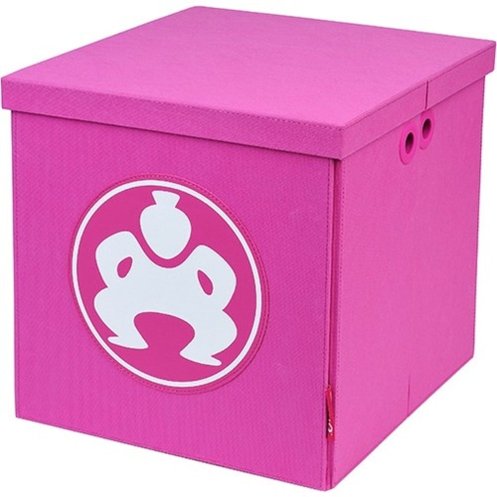 Sumo 18in Folding Furniture Cube, Large Size, Pink